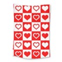 Background Card Checker Chequered Small Tapestry View1