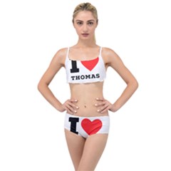I Love Thomas Layered Top Bikini Set by ilovewhateva