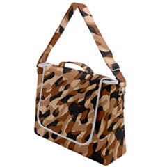 Abstract Camouflage Pattern Box Up Messenger Bag by Jack14
