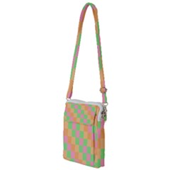 Checkerboard-pastel-squares Multi Function Travel Bag by Semog4