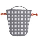 Seamless-stripe-pattern-lines Drawstring Bucket Bag View2
