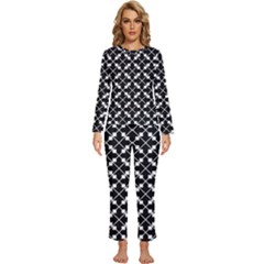 Abstract-background-arrow Womens  Long Sleeve Lightweight Pajamas Set by Semog4