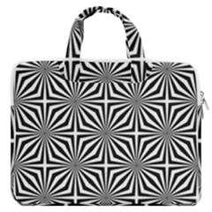 Background-pattern-halftone Macbook Pro 13  Double Pocket Laptop Bag by Semog4
