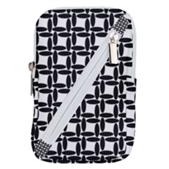 Ellipse-pattern-background Belt Pouch Bag (small) by Semog4