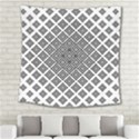 Background-pattern-halftone-- Square Tapestry (Large) View2