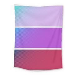 Pattern-banner-set-dot-abstract Medium Tapestry by Semog4