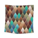 Diamond Shapes Pattern Square Tapestry (Small) View1