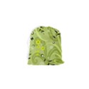 Seamless Pattern Green Garden Drawstring Pouch (XS) View2