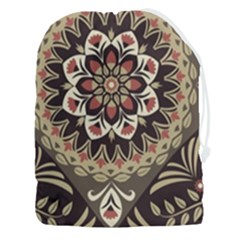 Seamless Pattern Floral Flower Drawstring Pouch (3xl) by Semog4