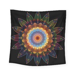 Colorful Prismatic Chromatic Square Tapestry (small) by Semog4