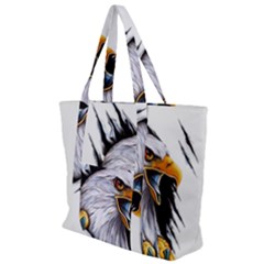 Eagle Zip Up Canvas Bag by Salman4z
