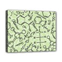 Multicolored Chemical Bond Illustration Chemistry Formula Science Canvas 10  x 8  (Stretched) View1