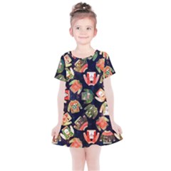 Ugly Christmas Kids  Simple Cotton Dress by Salman4z