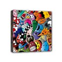 Cartoon Explosion Cartoon Characters Funny Mini Canvas 4  x 4  (Stretched) View1