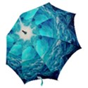 Tsunami Waves Ocean Sea Nautical Nature Water Nature Hook Handle Umbrellas (Medium) View2