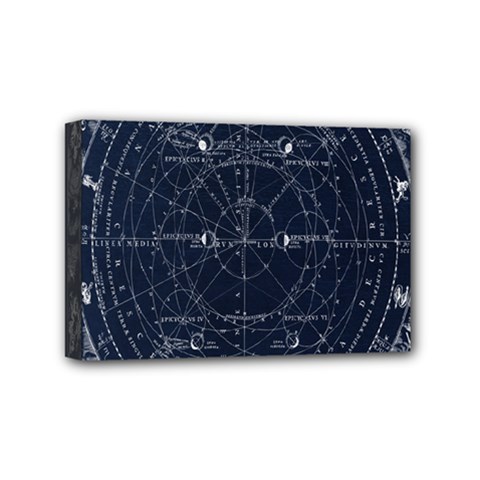 Vintage Astrology Poster Mini Canvas 6  X 4  (stretched) by ConteMonfrey