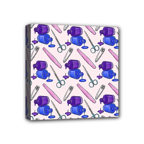 Manicure Mini Canvas 4  X 4  (stretched) by SychEva