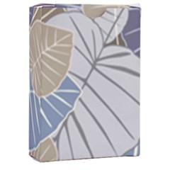 Ackground Leaves Desktop Playing Cards Single Design (rectangle) With Custom Box by Amaryn4rt