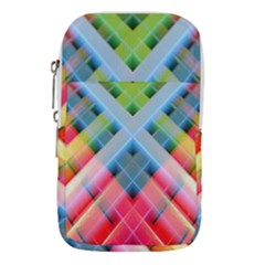 Graphics Colorful Colors Wallpaper Graphic Design Waist Pouch (small) by Amaryn4rt