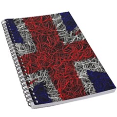Union Jack Flag Uk Patriotic 5 5  X 8 5  Notebook by Celenk