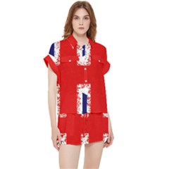 Union Jack London Flag Uk Chiffon Lounge Set by Celenk