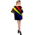 Graphic Design Computer Graphics Oversized Chiffon Top View2