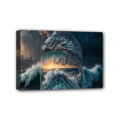 Fantasy People Mysticism Composing Fairytale Art 2 Mini Canvas 6  X 4  (stretched) by Uceng