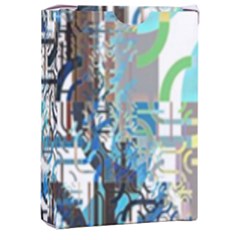 Abstract Acrylic Color Texture Watercolor Creative Playing Cards Single Design (rectangle) With Custom Box by Uceng