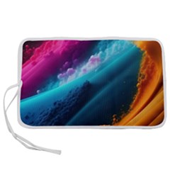 Abstract Art Artwork Pen Storage Case (l) by Uceng