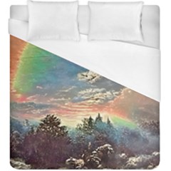 Abstract Art Psychedelic Arts Experimental Duvet Cover (king Size) by Uceng