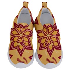 Flower Mandala Template Sketch Drawing Art Kids  Velcro No Lace Shoes by Uceng