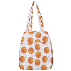 Orange Center Zip Backpack by SychEva