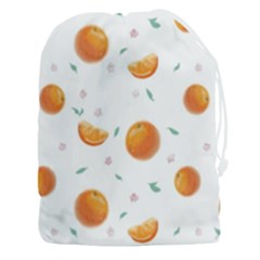 Oranges Drawstring Pouch (3xl) by SychEva