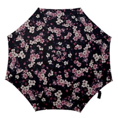 Sakura Flower Flowers Floral Flora Nature Hook Handle Umbrellas (medium) by Jancukart