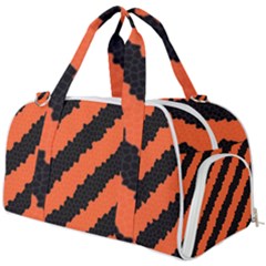 Halloween-background Burner Gym Duffel Bag by nateshop