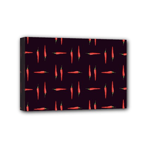 Hot Peppers Mini Canvas 6  X 4  (stretched) by SychEva
