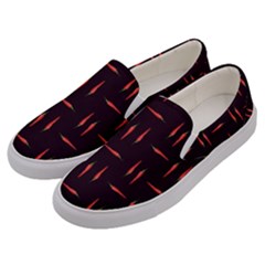 Hot Peppers Men s Canvas Slip Ons by SychEva
