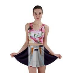 Rocket Space Universe Spaceship Mini Skirt by Salman4z
