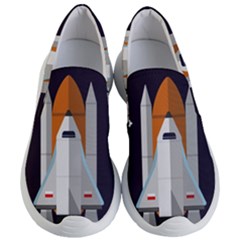 Rocket Space Universe Spaceship Women s Lightweight Slip Ons by Salman4z