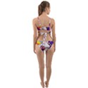 Badge Patch Pink Rainbow Rocket Wrap Around Bikini Set View2