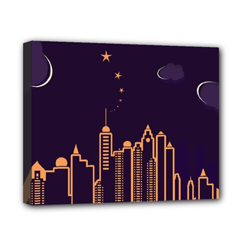 Skyscraper Town Urban Towers Canvas 10  X 8  (stretched) by Salman4z