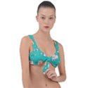 Seamless-pattern-cute-cat-cartoon-with-hand-drawn-style Front Tie Bikini Top View1