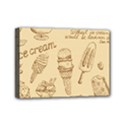 Ice-cream-vintage-pattern Mini Canvas 7  x 5  (Stretched) View1
