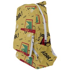 Childish-seamless-pattern-with-dino-driver Travelers  Backpack by Salman4z