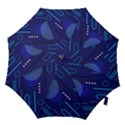Classic-blue-background-abstract-style Hook Handle Umbrellas (Large) View1
