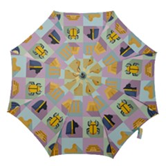 Egypt-icons-set-flat-style Hook Handle Umbrellas (small) by Salman4z