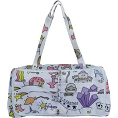 Fantasy-things-doodle-style-vector-illustration Multi Function Bag by Salman4z