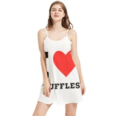 I Love Truffles Summer Frill Dress by ilovewhateva