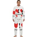 I love truffles Men s Long Sleeve Velvet Pocket Pajamas Set View1