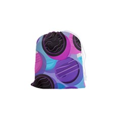 Cookies Chocolate Cookies Sweets Snacks Baked Goods Drawstring Pouch (small) by Ravend